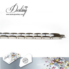 Destiny Jewellery Crystals From Swarovski Ceramics White Bracelet